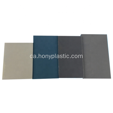 Roda PVC rígida gris gris barra de PVC